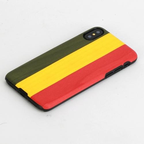 Actual product image Man&Wood SmartPhone case iPhone X/XS reggae black (Apple iPhone X, Apple iPhone XS)