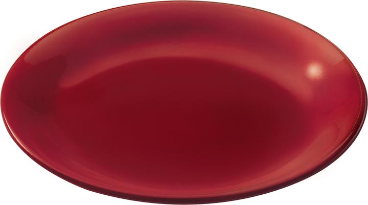 Kuhn Rikon Assiette rouge matt Ø 19 cm
