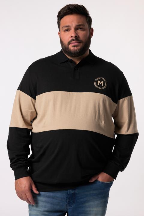 Immagine prodotto Men+ Poloshirt Bauchfit, Langarm, Rugby (L)