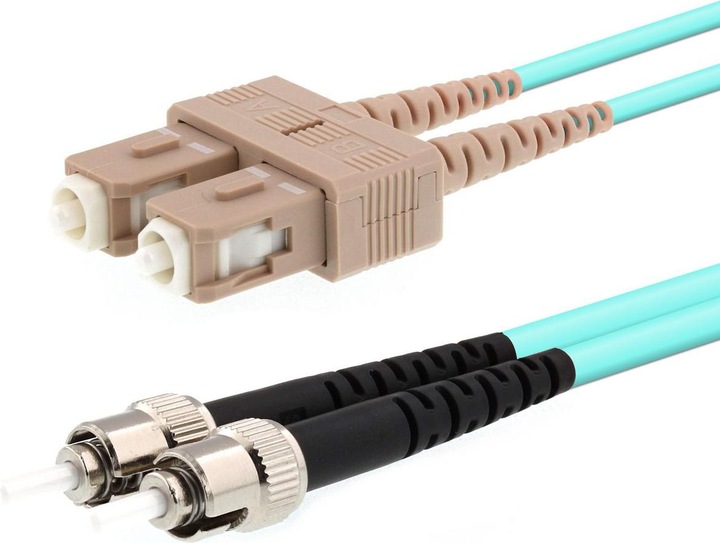 Actual product image MicroConnect ST/UPC-SC/UPC 5m OM3 (CAT7, 5 m)
