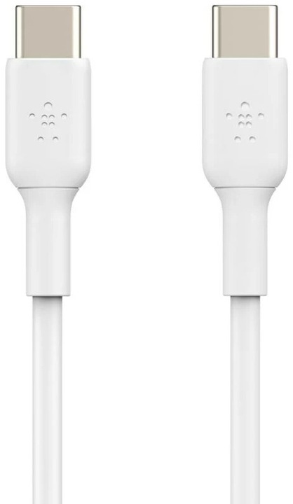 Actual product image Belkin USB-C to USB-C PVC White 1m Twin Pack (1 m, USB 2.0)