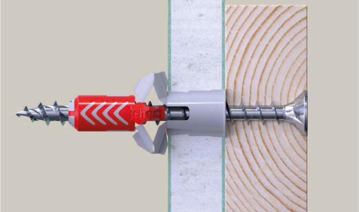 Actual product image Fischer Power-Fast II FPF II chipboard screw 5,0x90 mm 200 pieces ( 670385 ) countersunk head with Torx Te (200 Screws per piece)