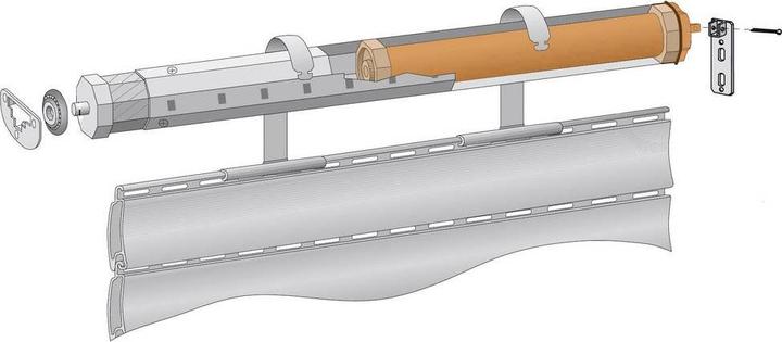 Actual product image Kaiser Nienhaus Tubular motor Primus Mercato 10 Nm