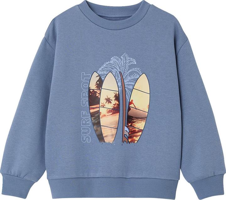 Produktbild Vertbaudet Jungen Sweatshirt mit grossem Sport-Motiv vorne (158, 164)