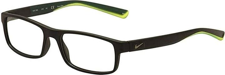 Nike Monture de lunettes 7090 (Cristal noir, Noir mat)