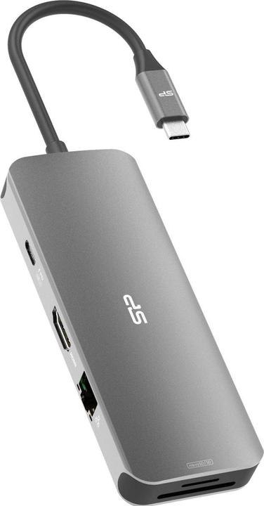 Productafbeelding Silicon Power Draadloze SR30 8in1 (USB-C, 8 ports)