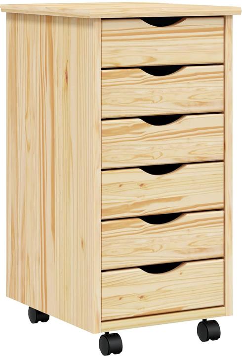 Produktbild vidaXL Rollschrank (39 x 34 x 65.50 cm)