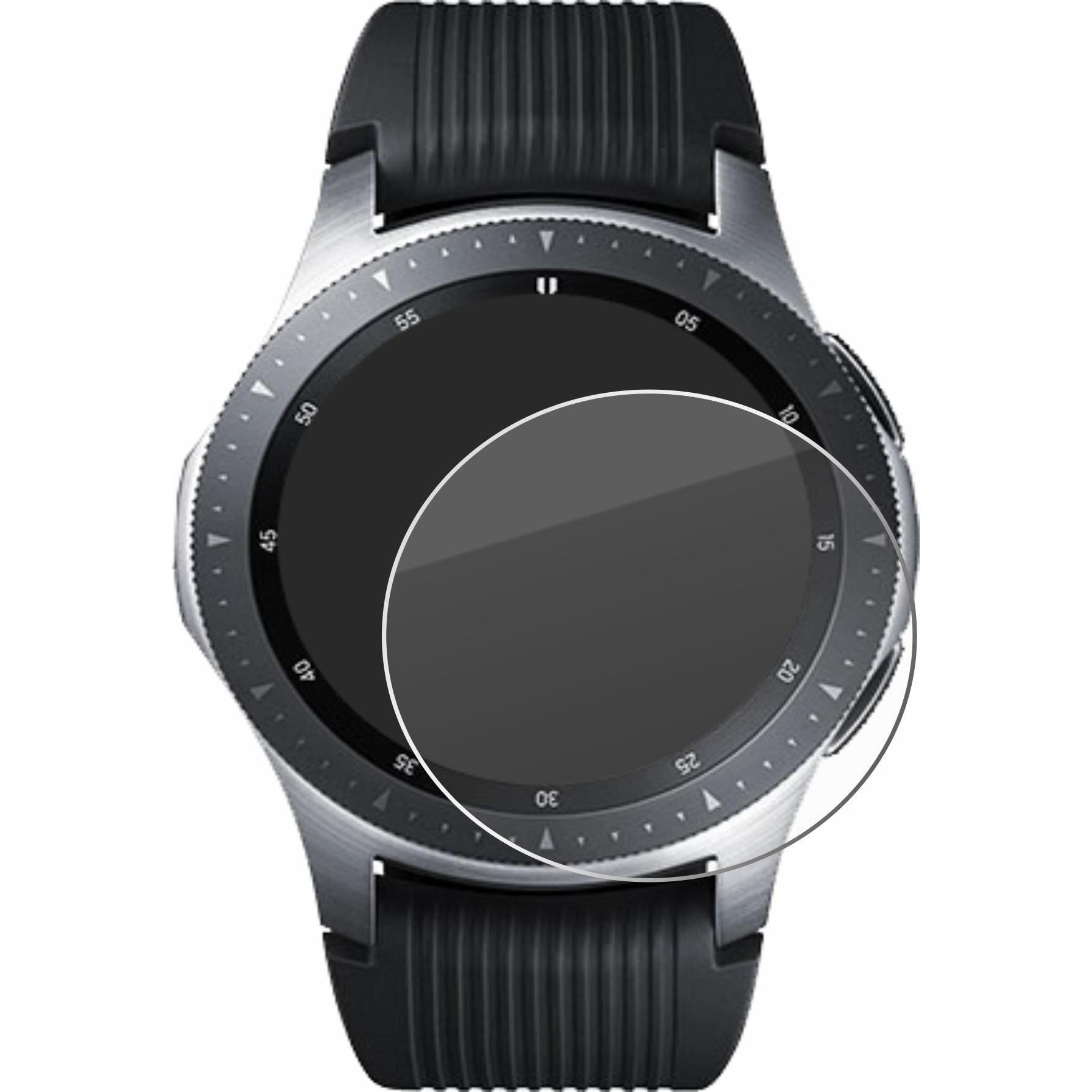 Thumbnail - Savvies Panzerglas Hartglas Displayschutz, Smartwatch Schutzfolie, Transparent