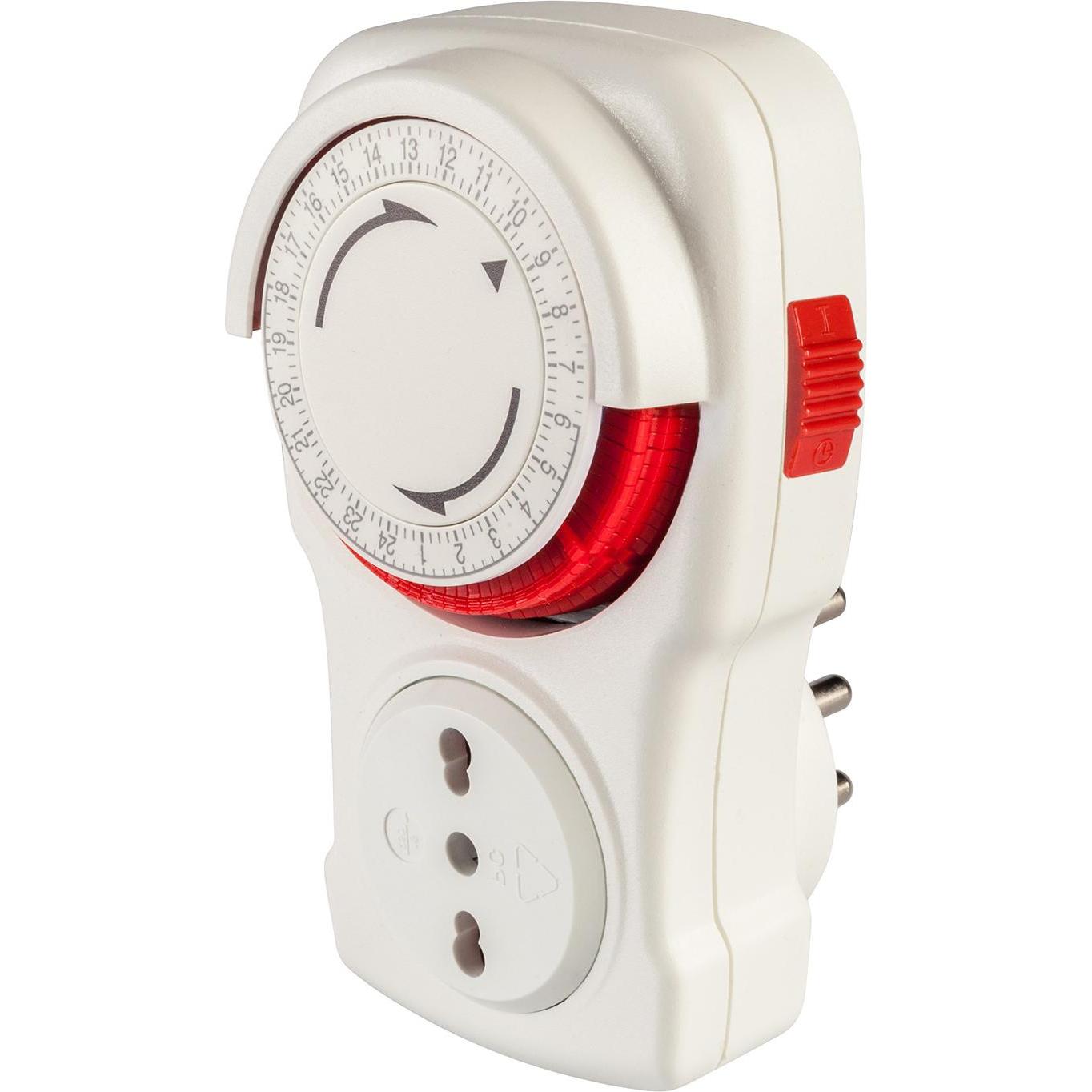 Poly Pool, Spina intelligente, PP1408 presa intelligente Rosso, Bianco