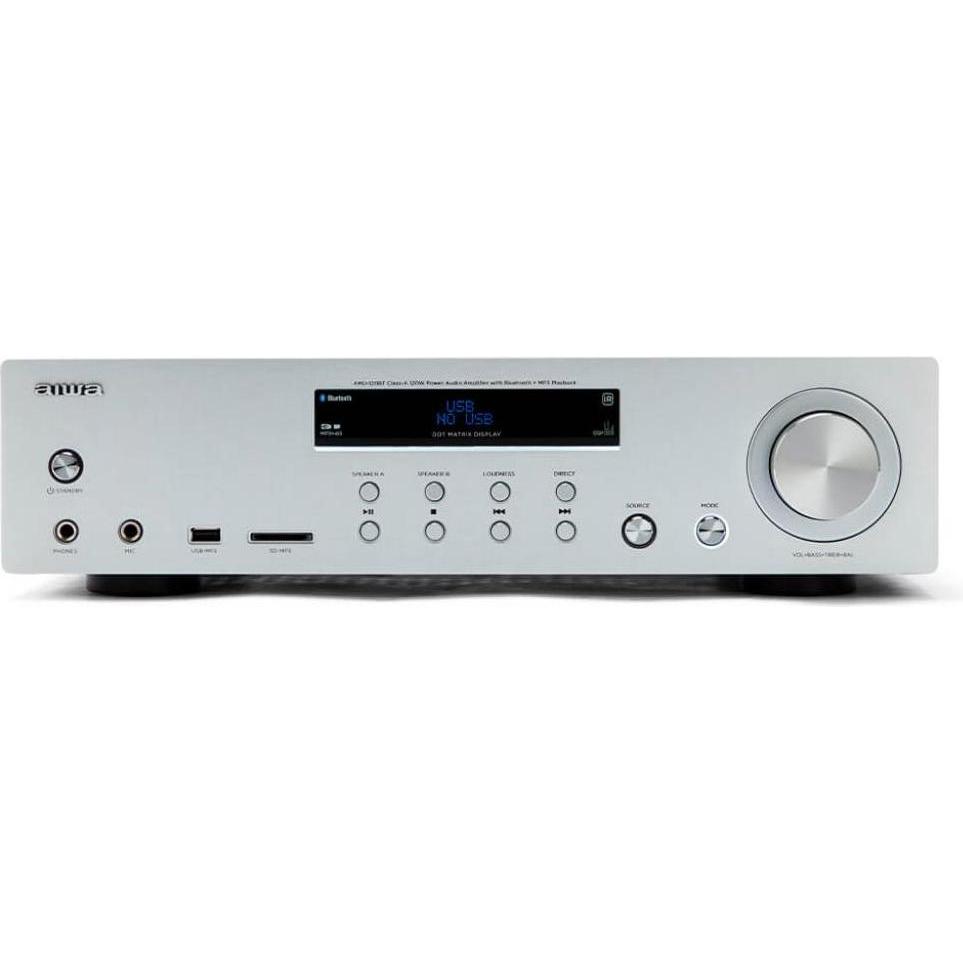 Reflexion AMU-120BTSR (Amplificatore), Amplificatore stereo, Argento