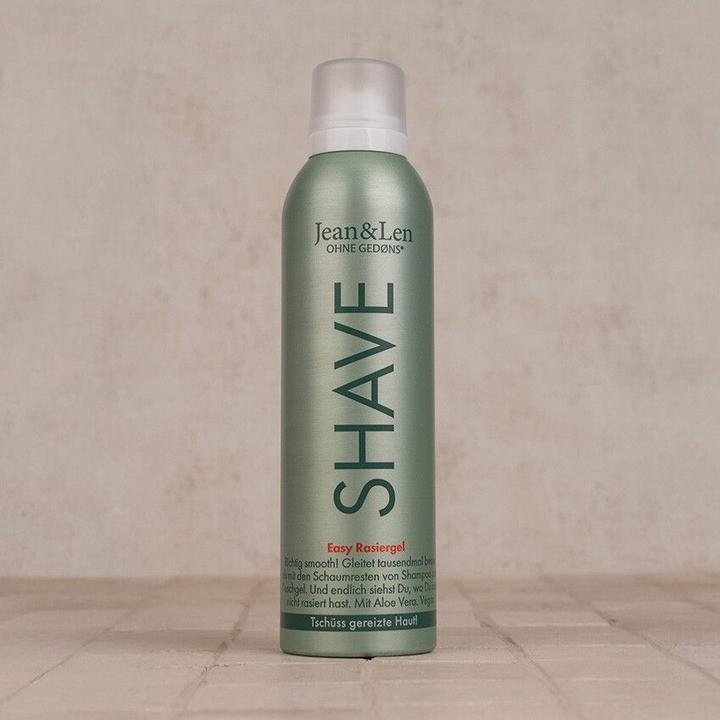 Image du produit Jean & Len Rasiergel Aloe Vera, Vitamin E 200 ml (200 ml, Gel de rasage)