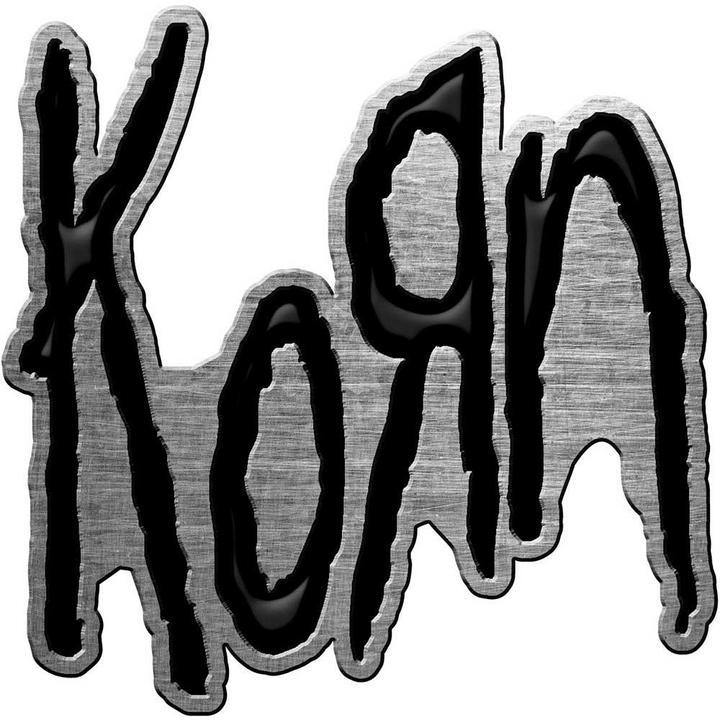 Actual product image Korn Enamel Logo Badge