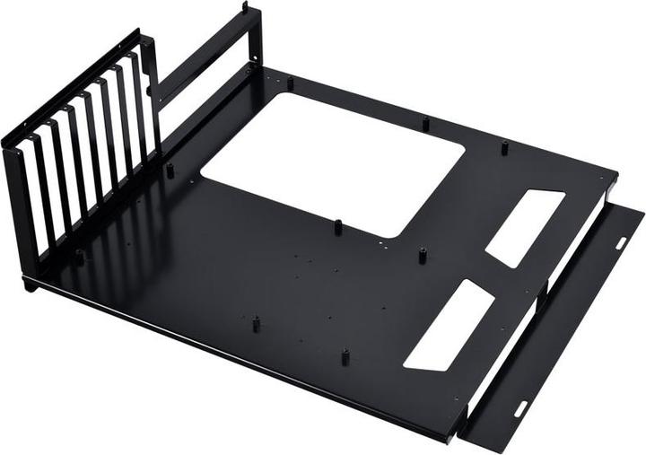 Actual product image Lian-Li DK-04F Desk case (height adjustable) - Black (ATX, mATX, Mini-ITX, E-ATX)