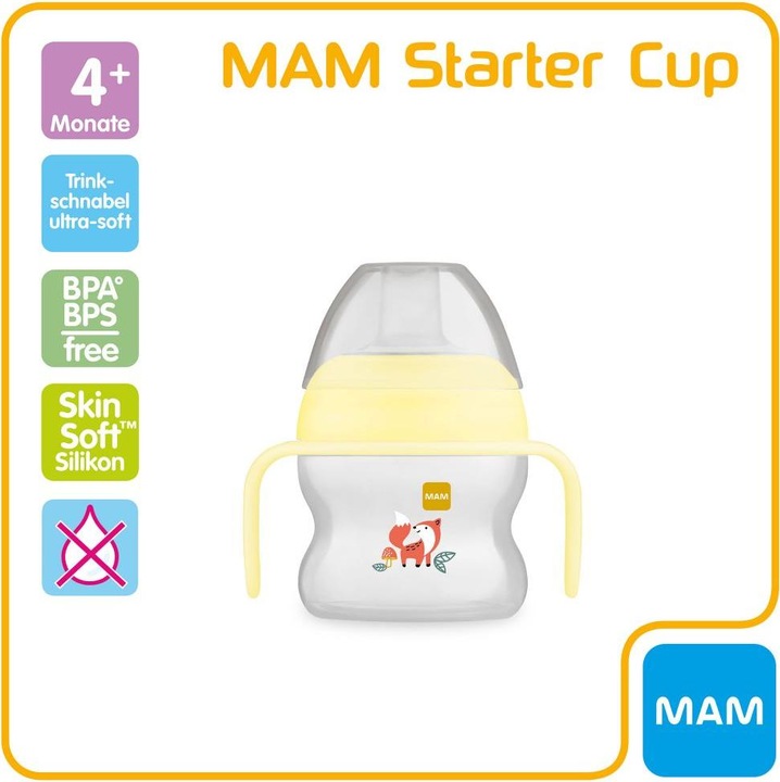 Actual product image MAM Starter Cup, 150 ml, Fox (150 ml)