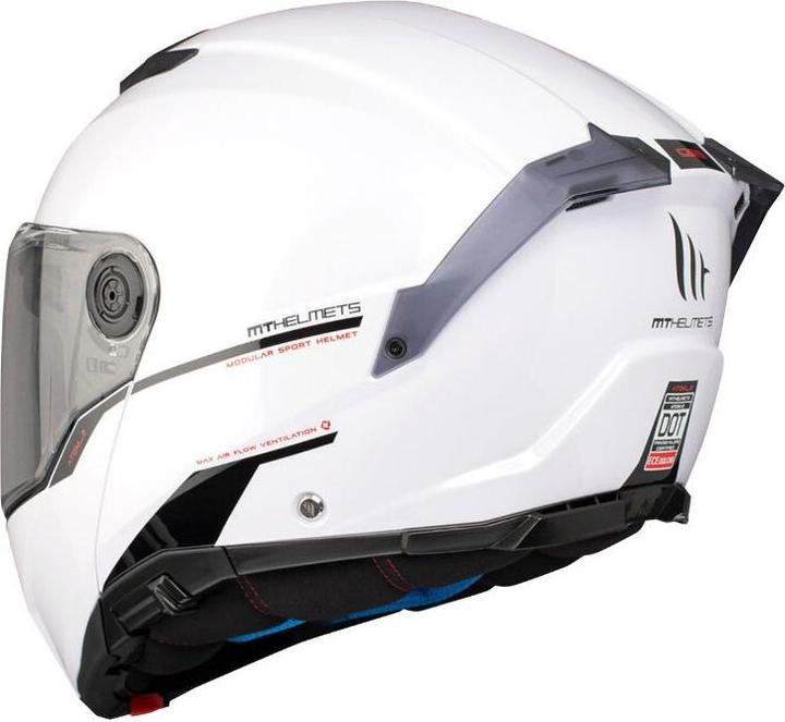 Produktbild MT Helmets ATOM 2 SV SOLID Klapphelm (M)