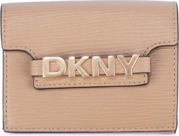 Actual product image DKNY Avril Cow Leather Tri-Fold Wallet