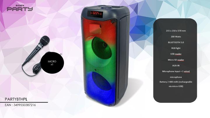 Produktbild Party Light & Sound Partybthpl (24 h)