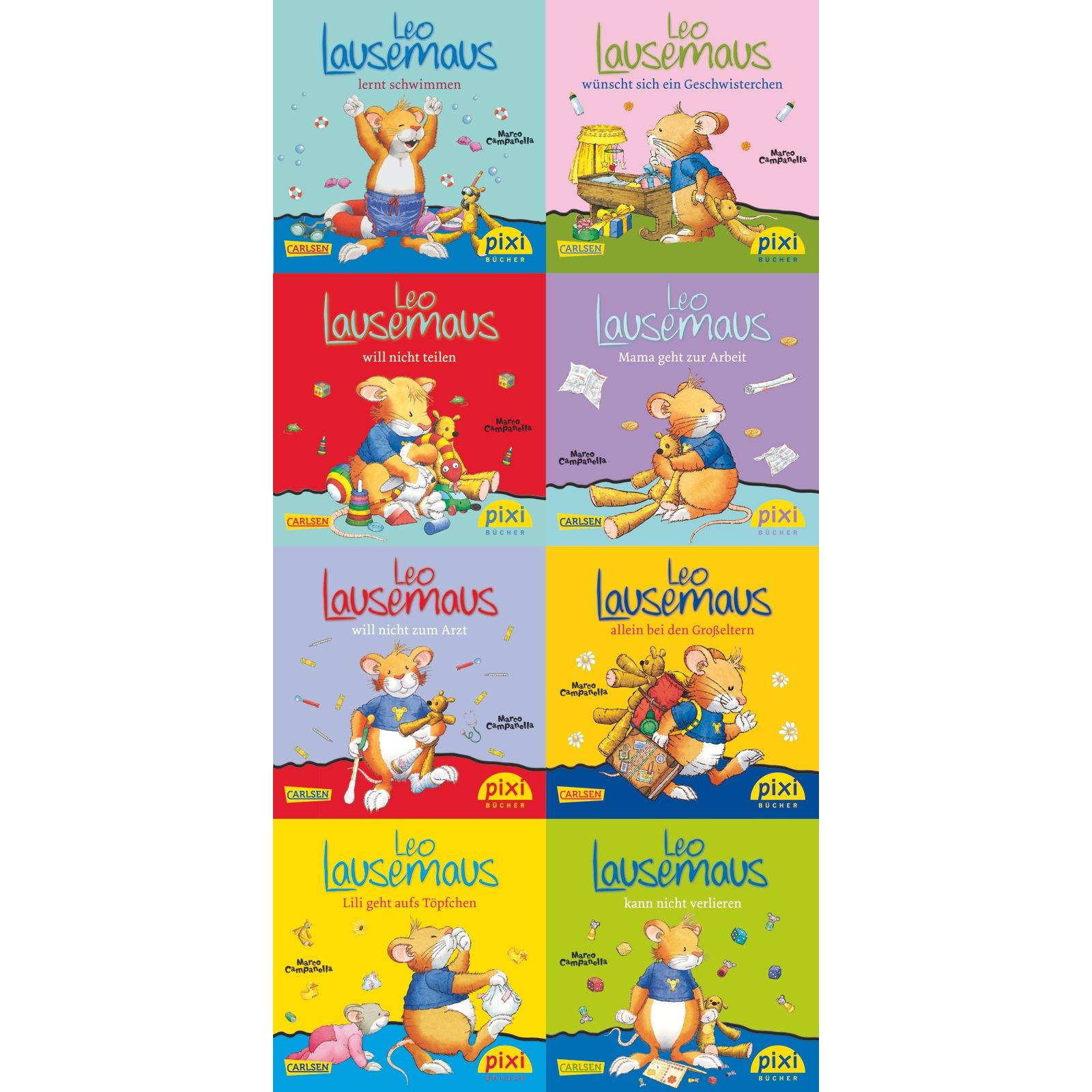 Verkaufspaket. Pixi-Serie Nr. 219. Leo Lausemaus, Kinderbücher von Anna Casalis