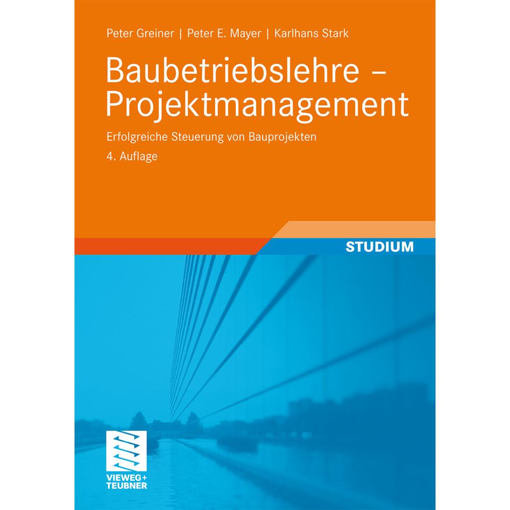 Baubetriebslehre - Projektmanagement, Fachbücher
