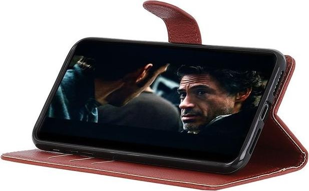 Image du produit MU Classic Série de couvertures de livres en cuir litchi (Huawei Y6 (2019))
