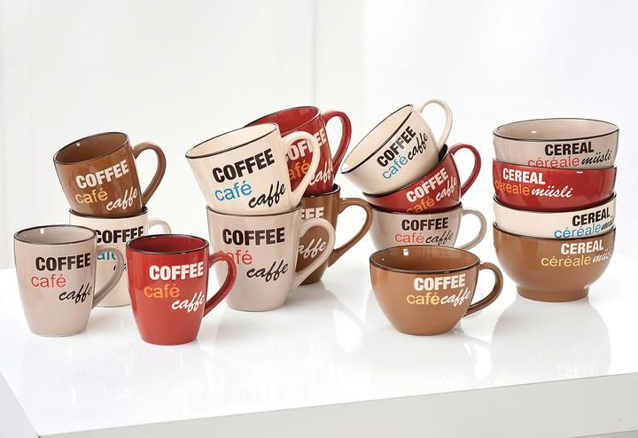 Produktbild Ritzenhoff & Breker Kaffeebecher Coffee Talk, 0,39 L (390 ml, 8x)