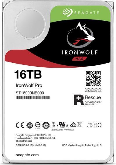 Produktbild Seagate IronWolf Pro High WRL (16 TB, 3.5", CMR)