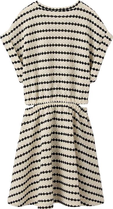 Actual product image Jonen Mädchen Kleid aus Fantasiestrick mit Cut-outs (128)