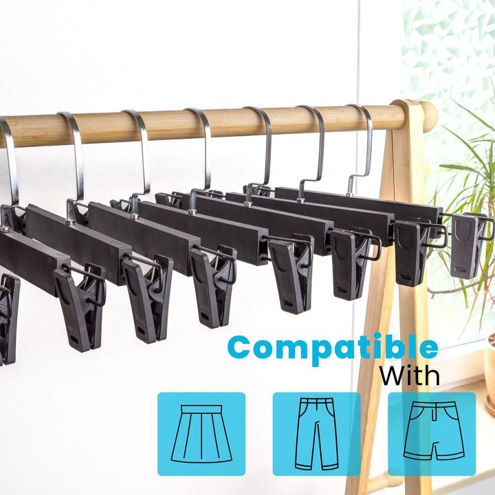 Immagine prodotto Intirilife Appendiabiti per pantaloni 10 pezzi (10 x)