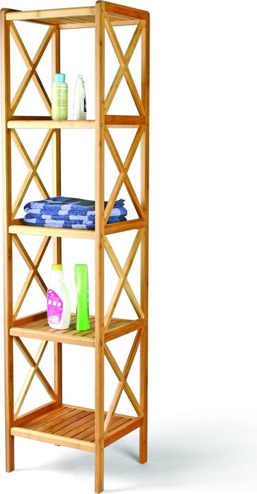 MSV ETAGERE BAMBOU 5 NIVEAUX 36,5X33X153 CM (36.50 x 33 x 153 cm)