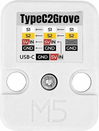 Image du produit M5Stack Régulateur de tension DC-DC USB TypC 2Grove Unit