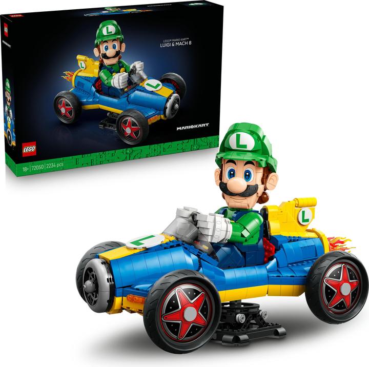 Image du produit LEGO Luigi et son kart Mario (72050, LEGO Super Mario)