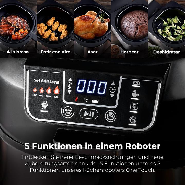 Actual product image MasterPRO 5-in-1 smokeless grill