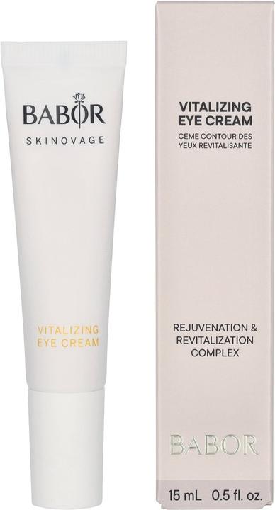 Actual product image Babor SKINOVAGE - Vitalizing Eye Cream Tired, Dull Skin (Eye Care Fluid, 15 ml, Day + Night)