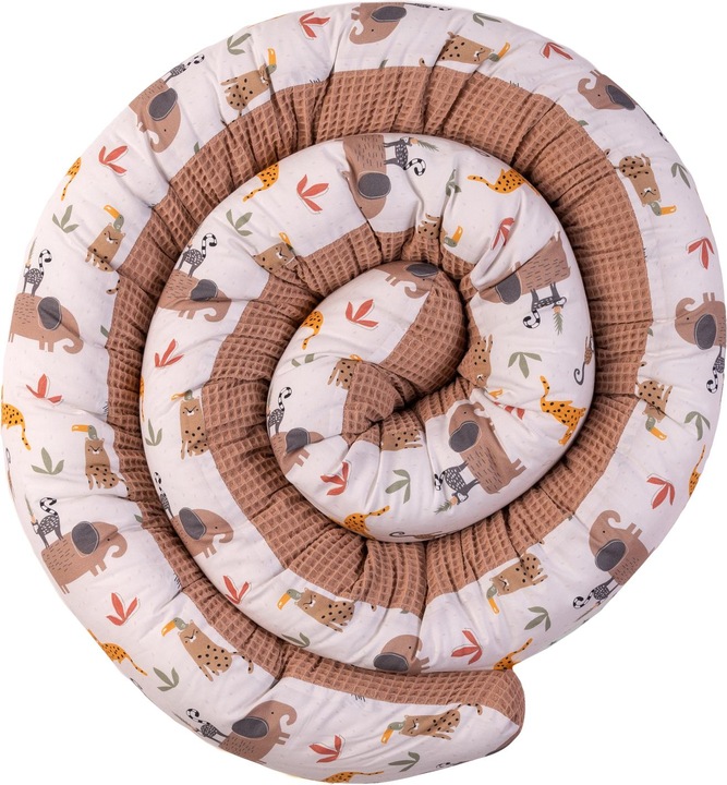 Ullenboom Nestschlange Waffelpiqué Sand Savanne 300 cm