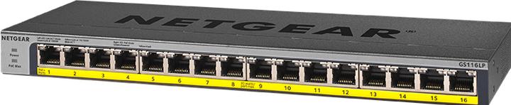 Productafbeelding Netgear Gs116lp (16 ports)