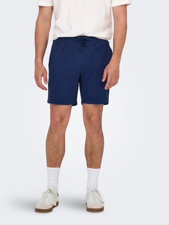 Actual product image Only & Sons Onskian Reg Seersucker Shorts (XL)