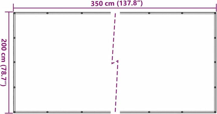 Produktbild vidaXL Anhängernetz
