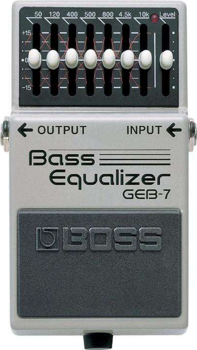 BOSS (Electronics) GEB-7 Bass Equalizer Effekt-Pedal (E-Bass)