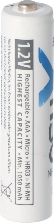 Produktbild XCell Akku XC Micro AAA, 4er inkl. Akkubox