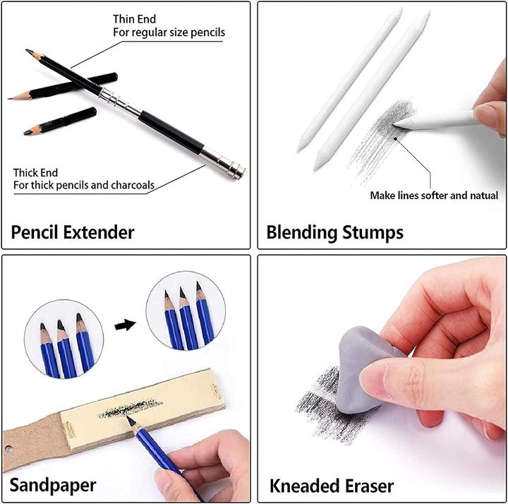 Actual product image Verquin Drawing pencil set (40 x)