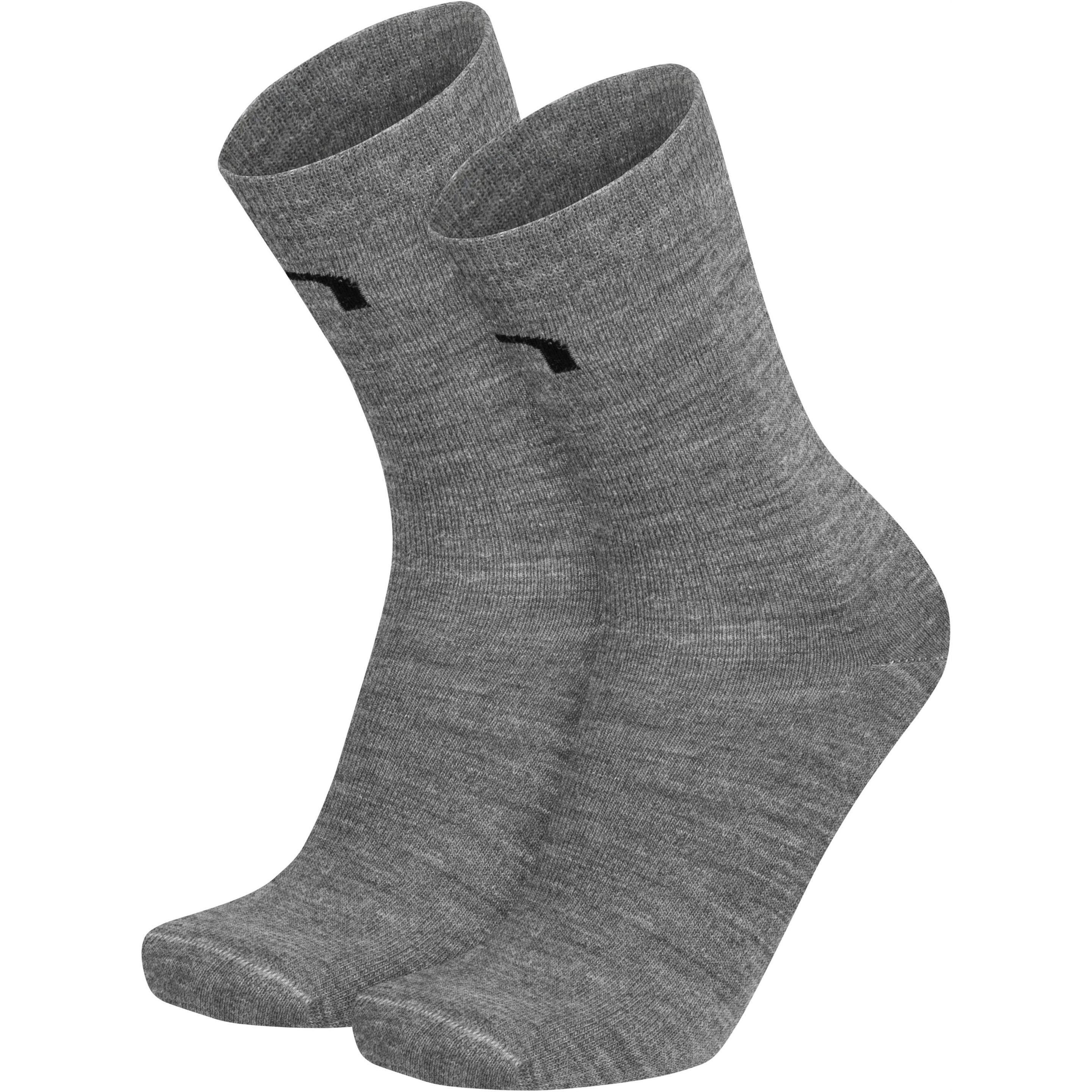 Thumbnail - Normani, Herren, Socken, 2 Businesssocke aus Merinowolle, Grau, (2er Pack, 35 - 38)