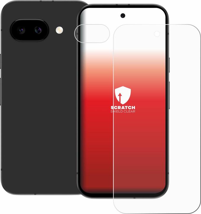 Produktbild upscreen Schutzfolie Displayschutz Displayschutzfolie Folie Klar Transparent (1 Stück, Google Pixel 9a)