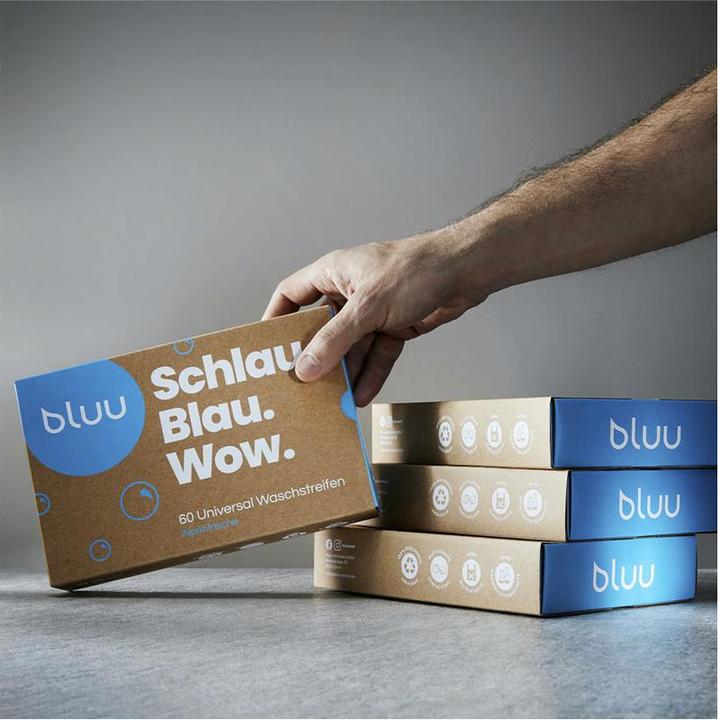 Produktbild bluu Universal Waschstreifen (60 Waschgänge, Waschtücher)