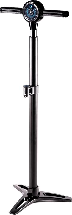 Crankbrothers klic floor pump analog gauge + hose assembly black