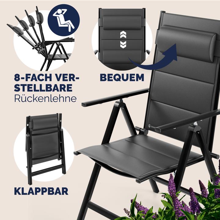 Produktbild Casaria Gartenstühle