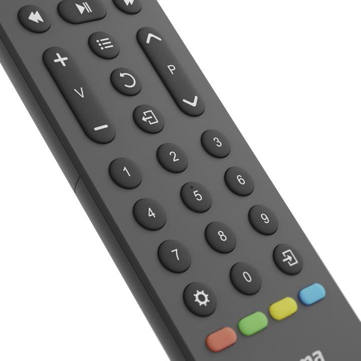 Produktbild Hama Universal-Fernbedienung TV, Infrarot, für 8 Geräte, lernfähig, App-Tasten (Universal Fernbedienung, Infrarot)