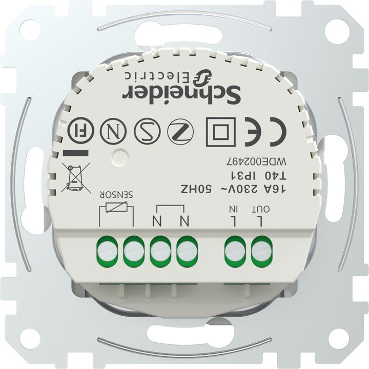 Produktbild Schneider Electric Wiser Thermostat White