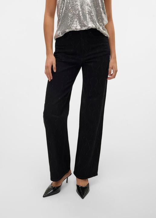 Produktbild Vero Moda VMTESSA Hohe Taille Weiter Beinschnitt Jeans Weit geschnitten (W31/L32)