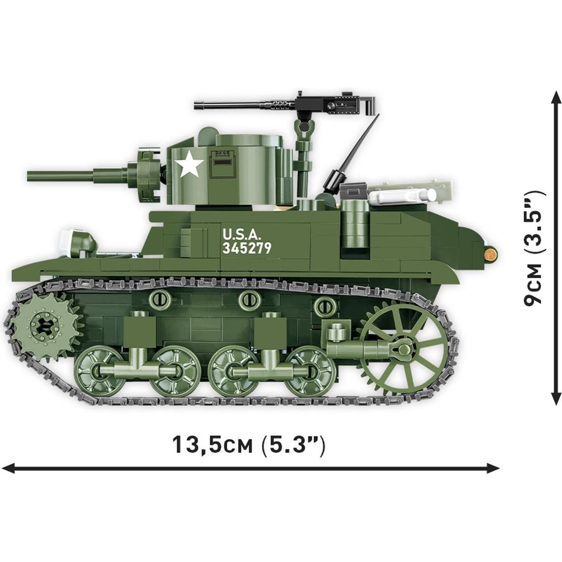 Thumbnail - Cobi 511 PCS HC WWII 3129 M 3 STUART