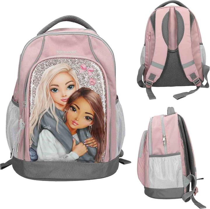 Image du produit Top Model Topmodel - School Backpack MY BFF - Pink and Grey - 40 x 30 x 19 cm (413316) (20 l)